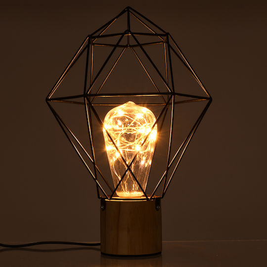 GloboStar Antler Decorative Lamp Black