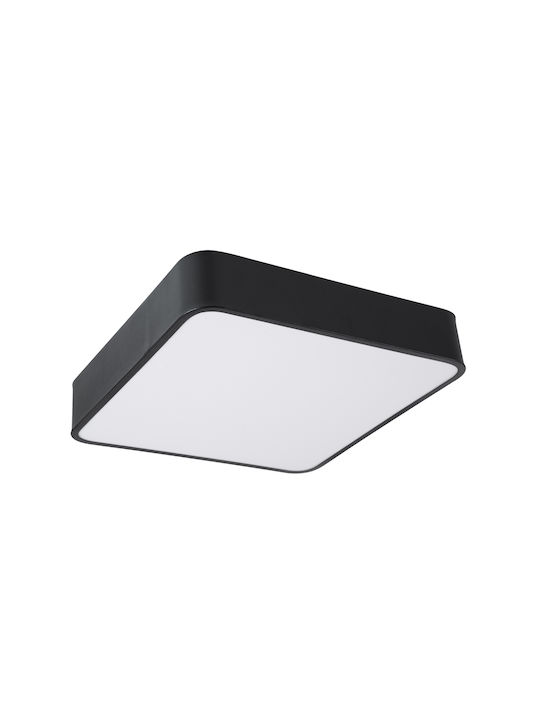 GloboStar Kamala Deckenleuchte 40cm Schwarz mit Integrierter LED und Fernbedienung