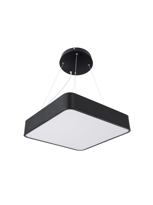 GloboStar Kamala Deckenleuchte 40cm Schwarz mit Integrierter LED und Fernbedienung