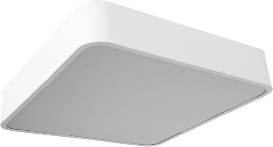 GloboStar Kamala Ceiling Mount Light 40cm White with Integrated LED and Remote Control