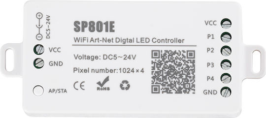 GloboStar Drahtlos RGBW Controller Wi-Fi 73415