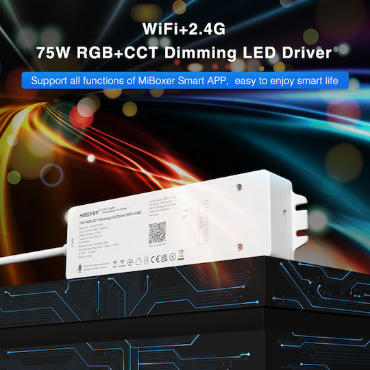 GloboStar Безжичен RGB контролер RF 71441