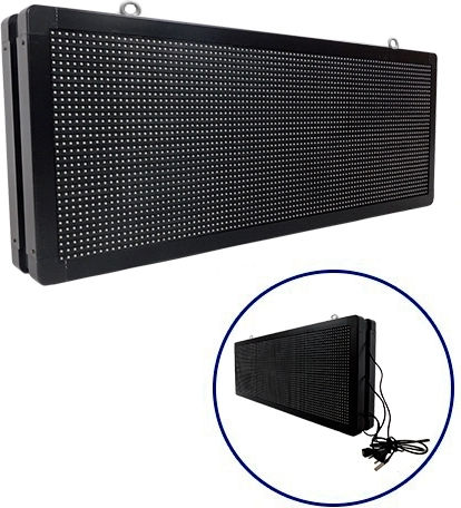 GloboStar Κυλιόμενη Πινακίδα LED Διπλής Όψης Αδιάβροχη 104x40cm RGB