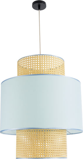 GloboStar Saige Hanging Ceiling Light cm Boho Grid with E27 Socket 50x50x60cm