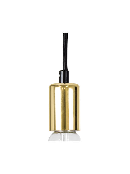 GloboStar Lumi Pendant Light Gold with Socket E27 10.5x118cm