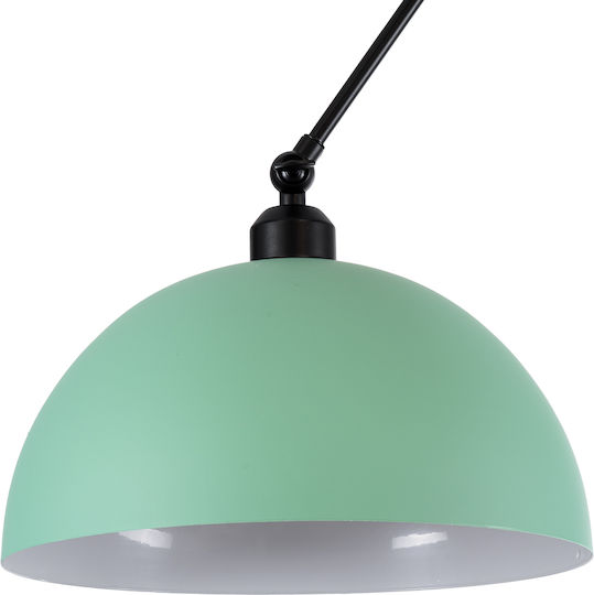 GloboStar Lotus Pendant Light Green Bell with Socket E27 30x21cm
