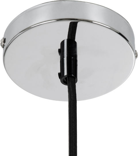 GloboStar Lumi Hängelampe Silber mit Fassung E27 4x4x110cm.