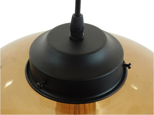 GloboStar Pomegranate Ceiling Light Honey Ball with E27 Socket 26x20x20cm