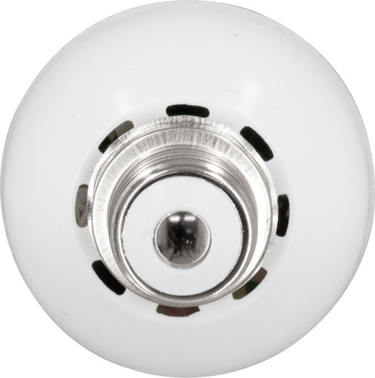 GloboStar Λάμπα LED 5W 104mm για Ντουί E14 και Σχήμα C37 Θερμό Λευκό 250lm