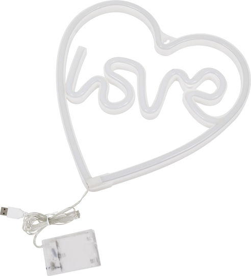 GloboStar Decorative Lamp Love Pink