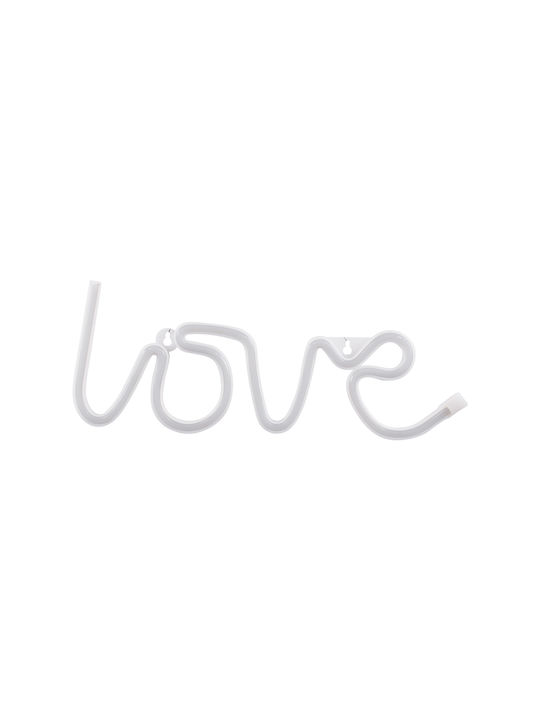 GloboStar Neon Διακοσμητικό Φωτιστικό LED Love