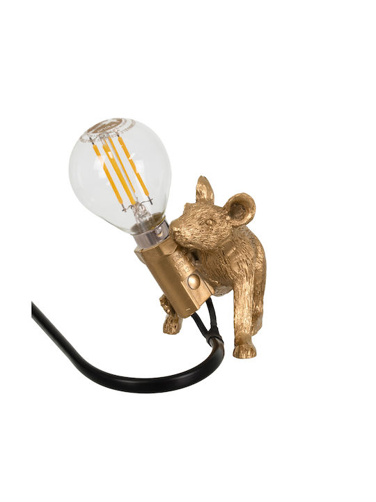 GloboStar Διακοσμητικό Φωτιστικό Mouse E12 Φιγούρα 13x4x7εκ.