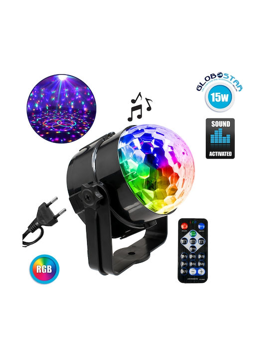 GloboStar Dekoratives Tischlicht LED RGB Party Licht 11x8,6x13cm