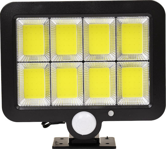 GloboStar Waterproof Solar LED Flood Light 40W Cold White 6000K with Motion Sensor and Photocell IP65
