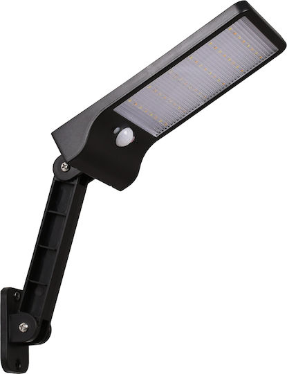 GloboStar Waterproof Solar LED Flood Light 4.5W Warm White 3000K with Motion Sensor and Photocell IP56
