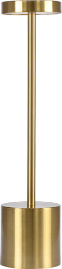 GloboStar Jojo Metall Tischlampe LED mit Gold Basis
