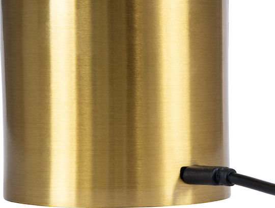 GloboStar Jojo Metall Tischlampe LED mit Gold Basis