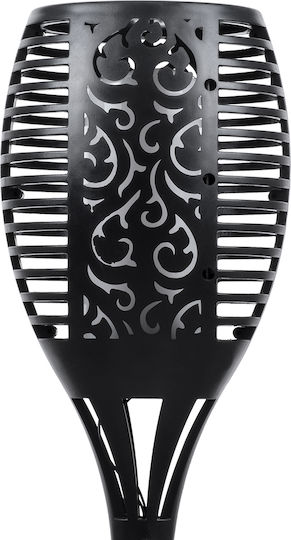 GloboStar Καρφωτό Ηλιακό Φωτιστικό Πυρσός 5W 250lm Ρυθμιζόμενο Λευκό με Αισθητήρα Κίνησης και Φωτοκύτταρο IP65