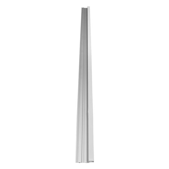 GloboStar Set 25 Pieces External LED Strip Aluminum Profile Corner Stairs with Opal Cover 100x5.9x2.1cm
