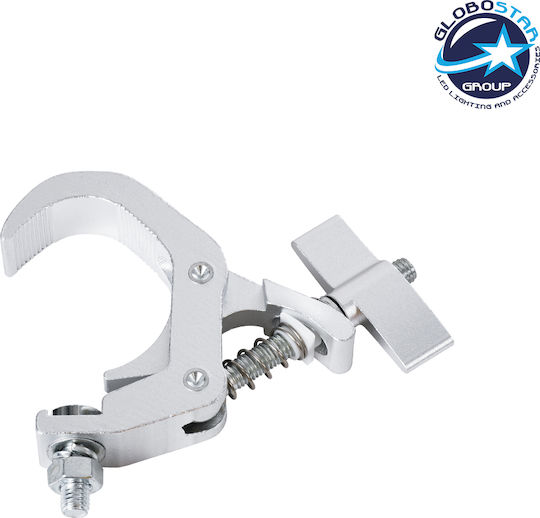 GloboStar Mounting Hook for Lighting Fixtures made of Aluminum Silver 40pcs 51184