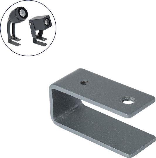 GloboStar Spotlight Base for Spotlights made of Aluminum Silver 90476