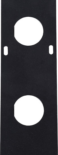 GloboStar Mounting Rail for Spotlights made of Aluminum Black 15pcs 90237