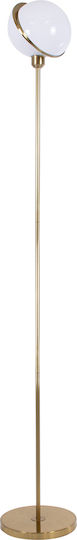 GloboStar Hudson Floor Lamp H177xW20cm. with Socket for Bulb E27 Gold