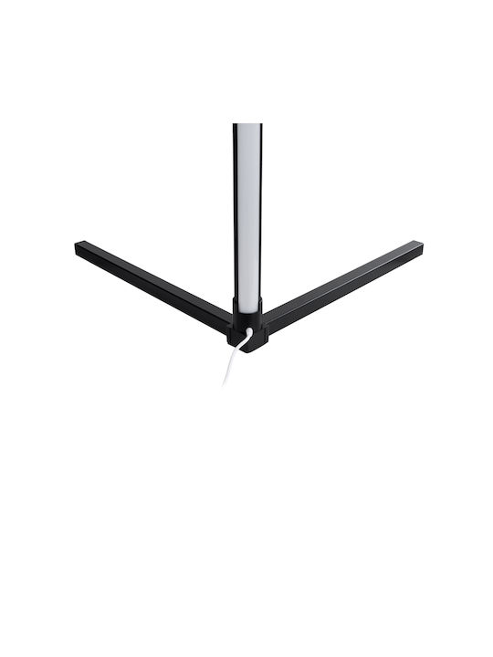GloboStar Digicolumn LED Floor Lamp H165xW3cm. with RGB Light 1280lm Black