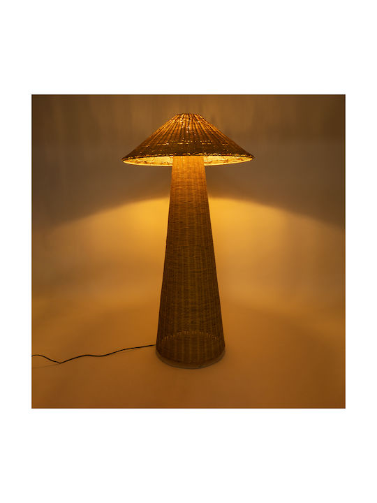 GloboStar Peru Floor Lamp H135xW73cm. with Socket for Bulb E27 Beige