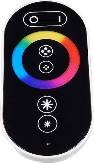GloboStar Fără fir RGB Controller Tactil RF: RF (Radiofrecvență) cu Telecomandă 2.4G 73410