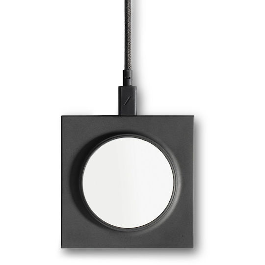 Native Union Ασύρματος Φορτιστής (Qi Pad) 15W Μαύρος (Drop Magnetic)