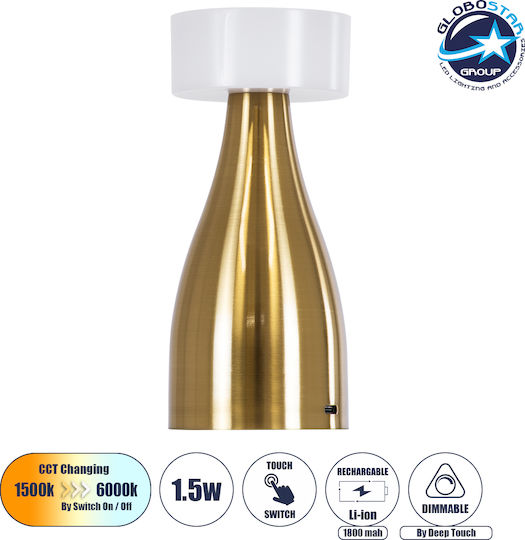 GloboStar Dolly Decorative Lamp Gold