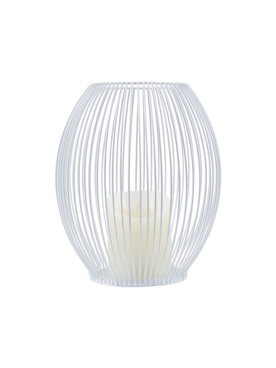 GloboStar Candle Decorative Lamp Wax Polish White