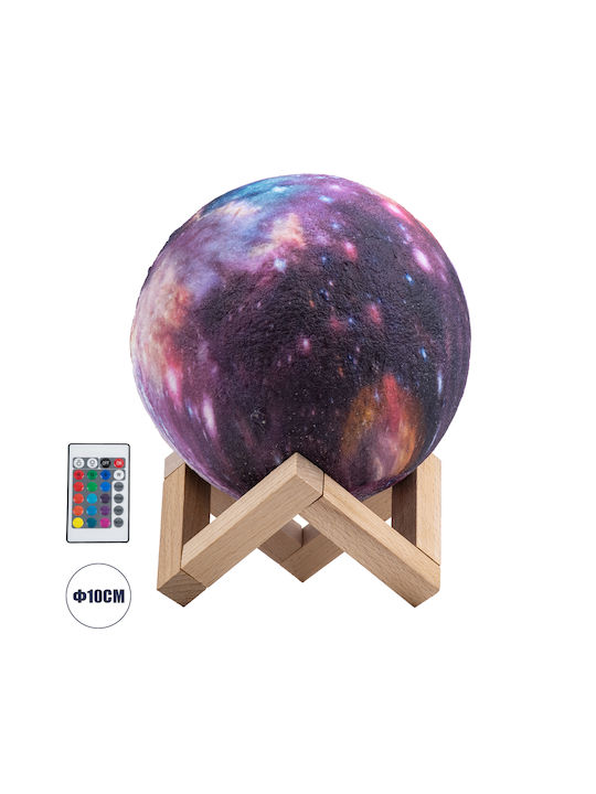 GloboStar Callisto Lustră Decorativă Lumină de Lună Multicolor