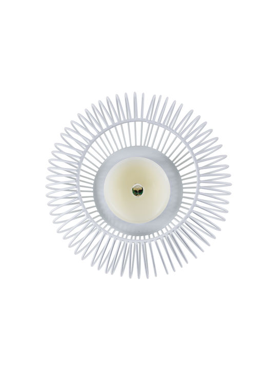GloboStar Candle Decorative Lamp Wax Polish White