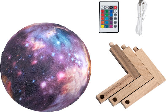 GloboStar Callisto Lustră Decorativă Lumină de Lună Multicolor