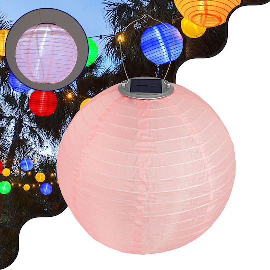 GloboStar Hängend Solarleuchte Ampel 1W 100lm Kaltweiß 6000K mit Fotokontakt IP65