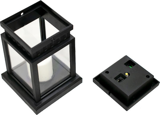 GloboStar Hanging Solar Light Traffic light 1W 50lm Warm White 1600K with Photocell IP65