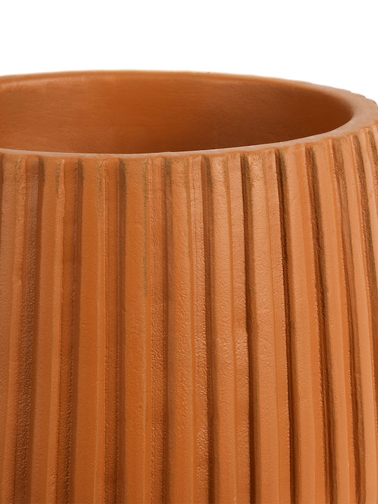 GloboStar Ghiveci Ceramică Maro 11.5x11.5x9.5εκ.