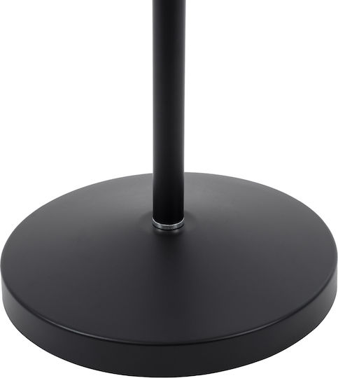GloboStar Audrey Vintage Lampa de podea Î190xL15cm. cu Soclu pentru Bec E27 Negru