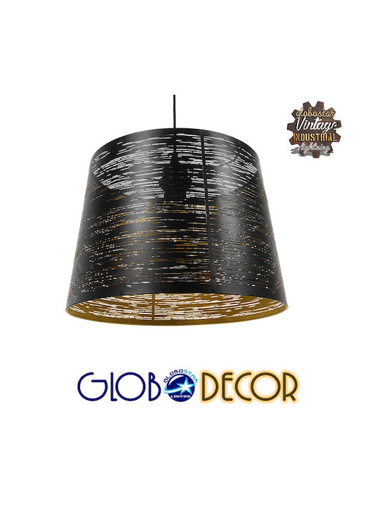 GloboStar Brando Ceiling Light Gold Bell with E27 Socket 35x25x25cm
