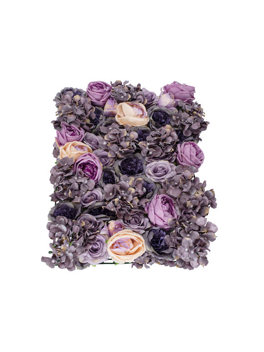 GloboStar Изкуствена панелна листва 40x60см Garden