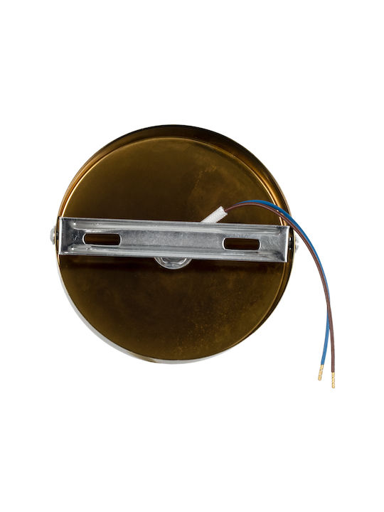 GloboStar Sara Single Spot with Socket E27 in Gold Color