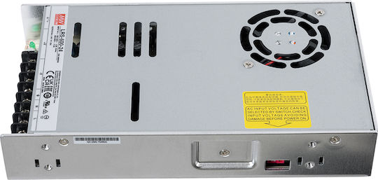 GloboStar Adjustable LED Power Supply IP20 Power 600W with Output Voltage 24V