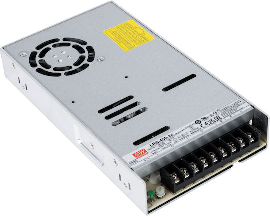 GloboStar Adjustable LED Power Supply IP20 Power 450W with Output Voltage 24V