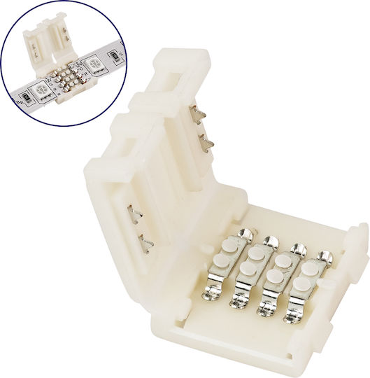 GloboStar Connector for LED Strips 2 LED RGB Strips 70712