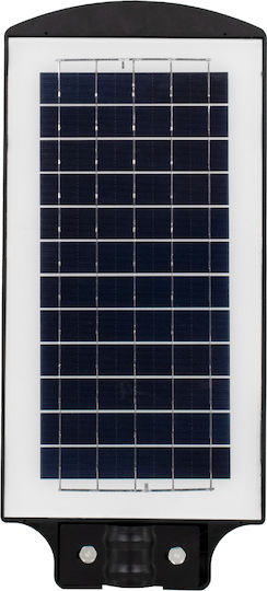 GloboStar Ηλιακό Φωτιστικό Δρόμου 100W 8000lm Ψυχρό Λευκό 6000K με Αισθητήρα Κίνησης και Φωτοκύτταρο IP65