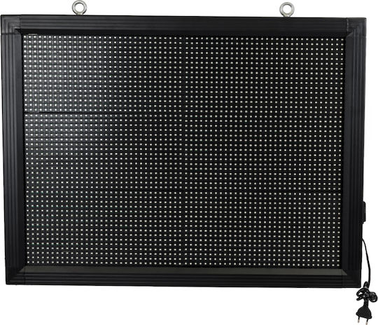 GloboStar LED Beschriftung Einseitig Wasserdicht 72x56cm RGB