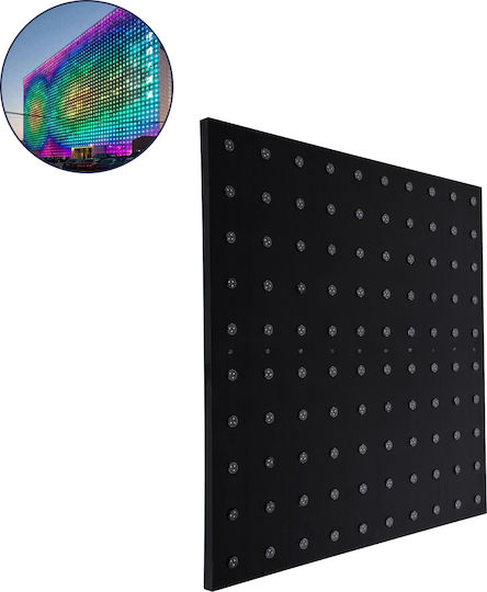 GloboStar Semn LED rulant Cu două fețe Impermeabila 100x20cm Verde