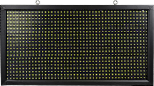 GloboStar Display LED Sign One - Sided Waterproof 104x56cm White